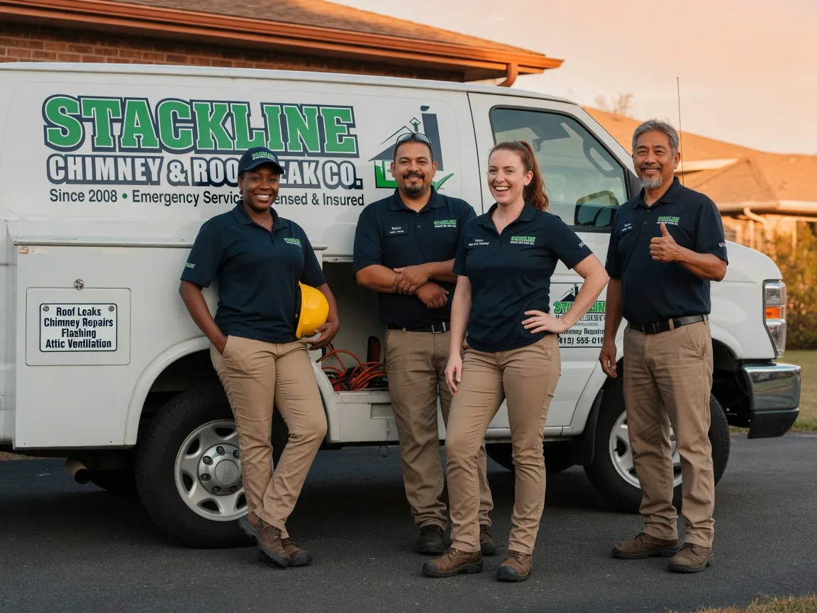 Chimney flashing repair company in Milledgeville, OH